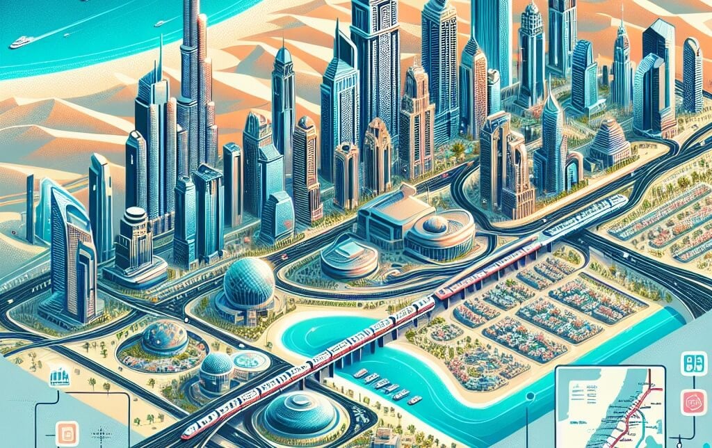 Explore Dubai City Plan: Maps, Attractions & Infrastructure