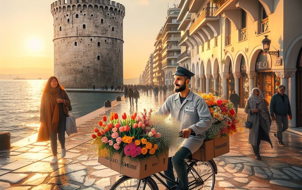 Same-day Flower Delivery in Thessaloniki, Greece