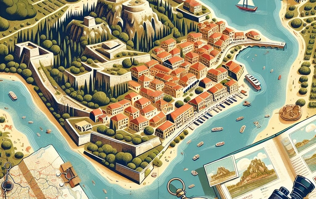 Explore Corfu, Greece: Interactive Map & Travel Guide