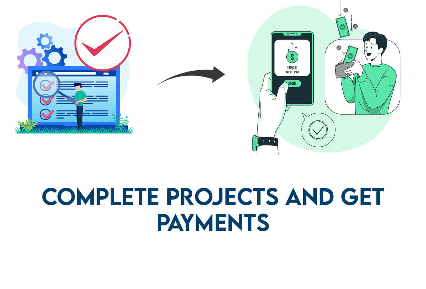 Complete Projects and Get Payments