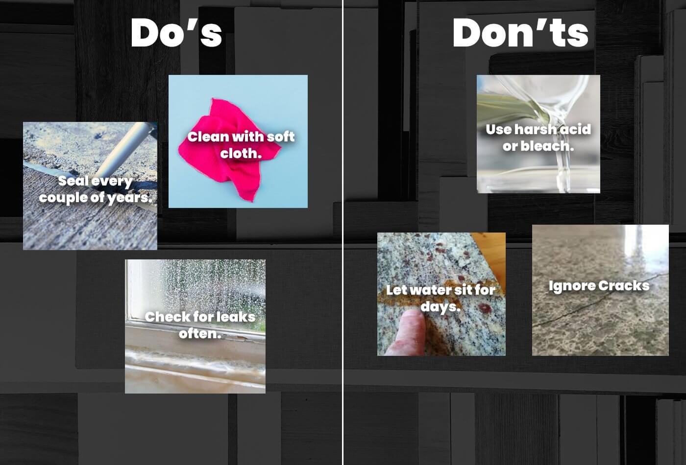 Dos and Don’ts of Stone Sill Care