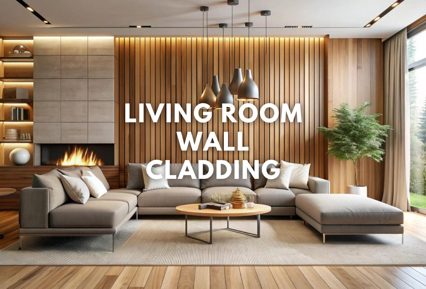 Living Room Wall Cladding Ideas to Transform Your Home