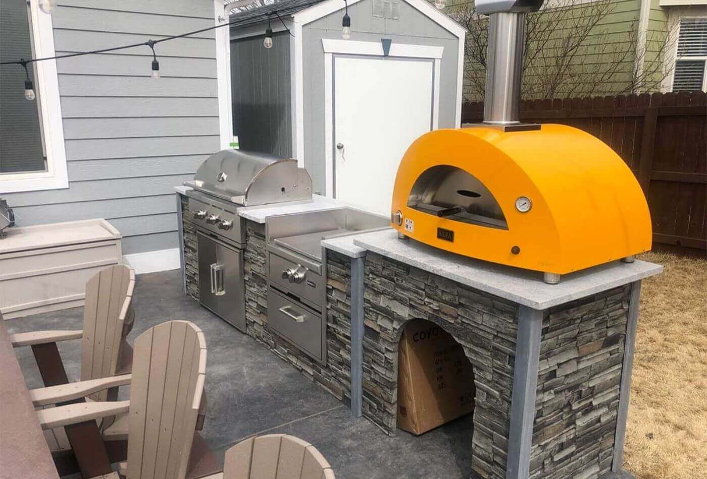 Pizza Oven Station: