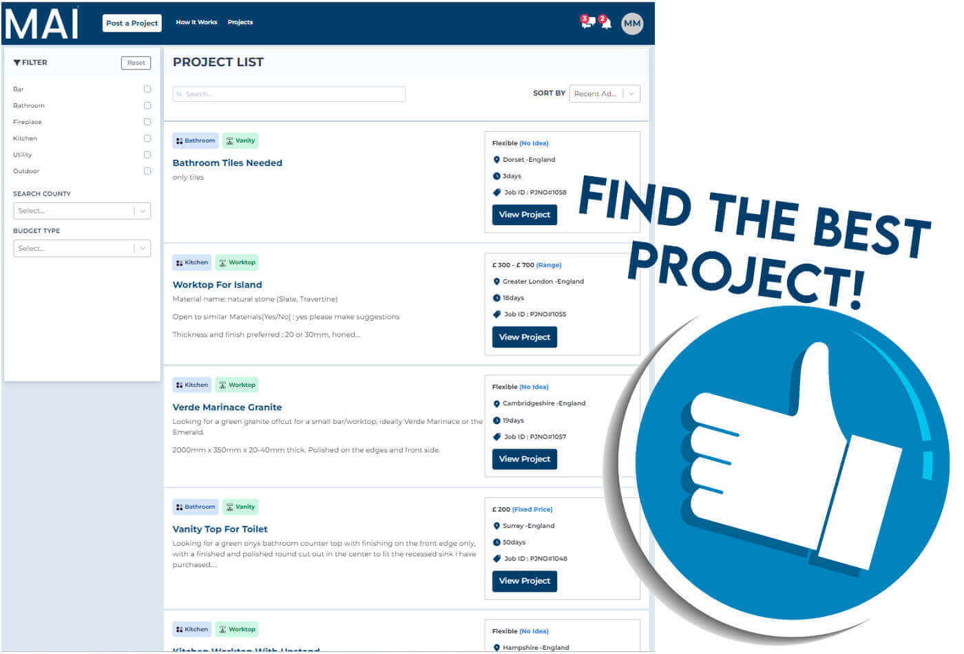 Scout Out for the Best Projects
