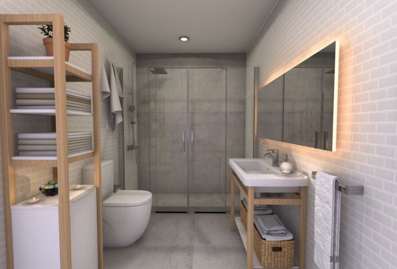 Slim Bathroom Furniture