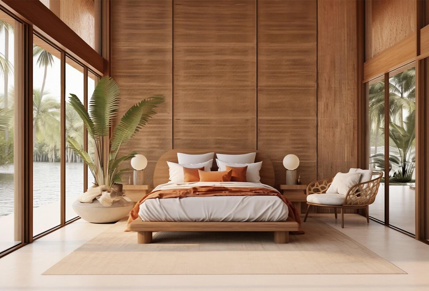 7 Bold and Beautiful Bedroom Wall Cladding Ideas | Hire Pros