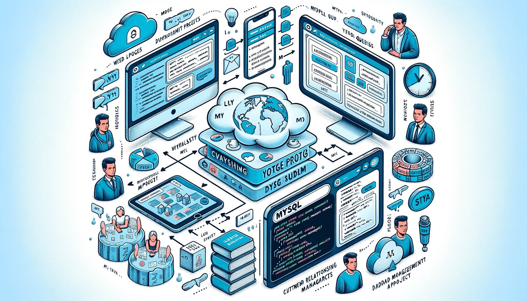 What projects should I do to strengthen my MYSQL skills?