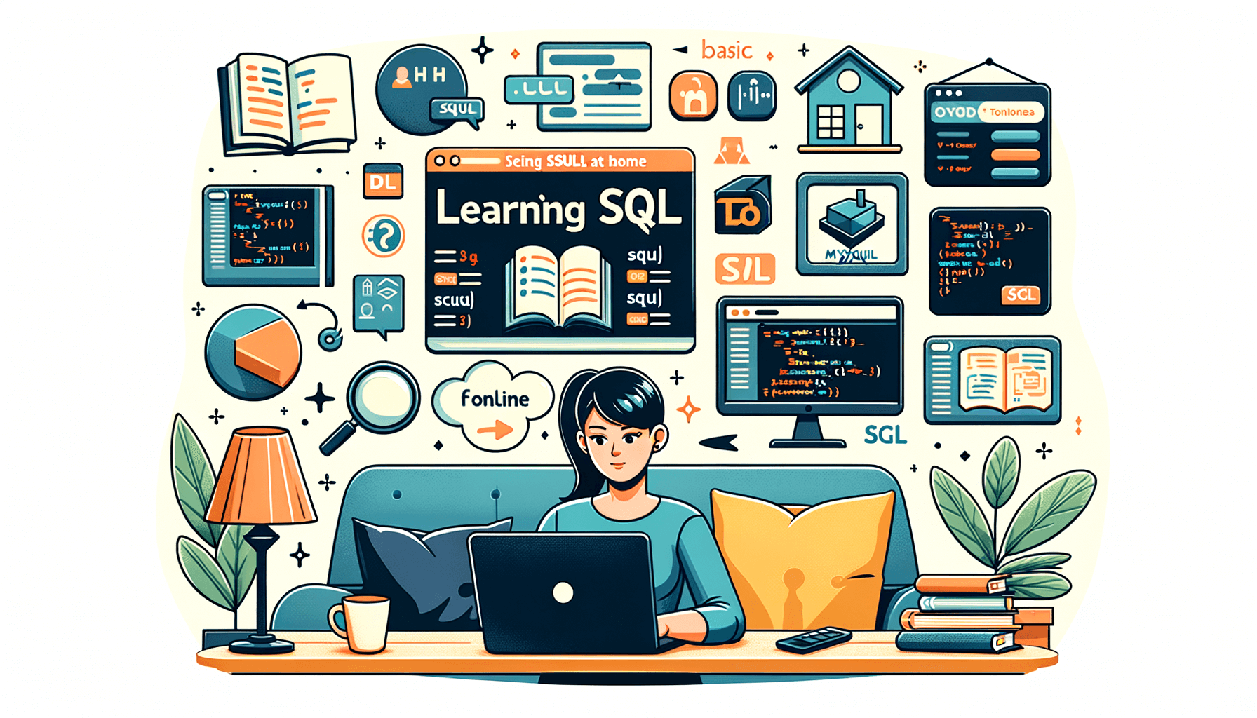 What are some tips and tricks to learn SQL quickly at home?