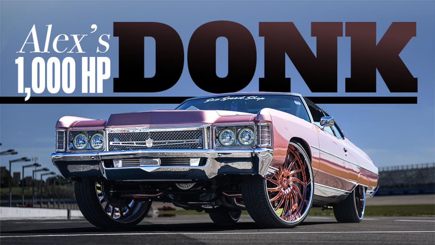 Alex Hernandez's Big Wheel 1971 Chevy Caprice Donk, image size:1400x788