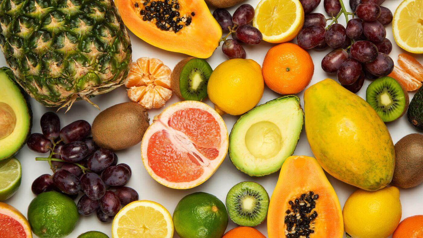 Variety of Fruits