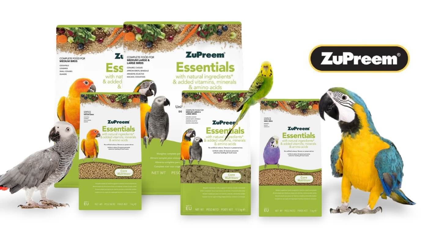 Zupreem Essentials Range