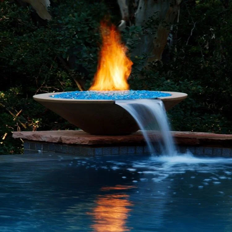 10 Captivating Fire Pit with Water Feature Designs