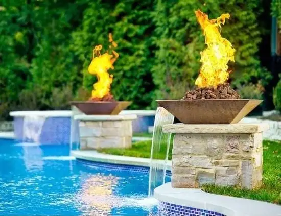 Best Materials for a Fire Pit with Water Feature