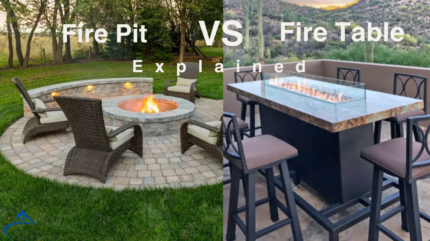 Fire Pits Vs Fire Tables - The Difference Explained