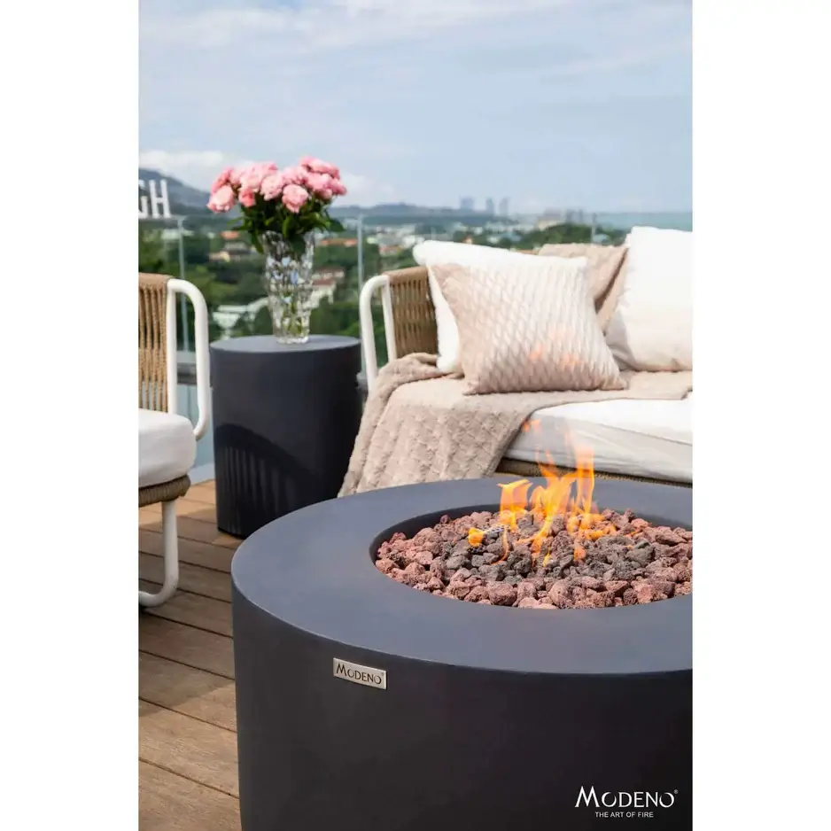 Elevate your Backyard with a Round Fire Pit Table