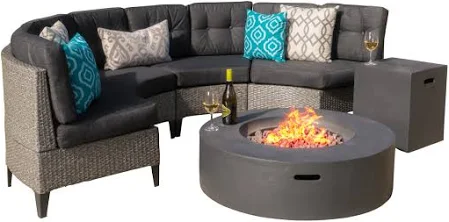 8 Cozy Round Fire Pit Table with Chairs Ideas