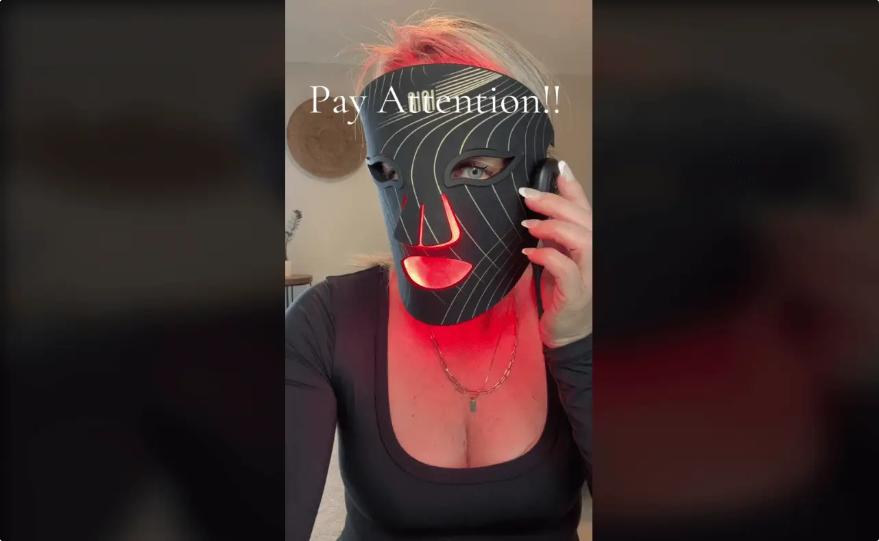 Wireless LED Mask: An Influencer's Take on Modern Light Therapy