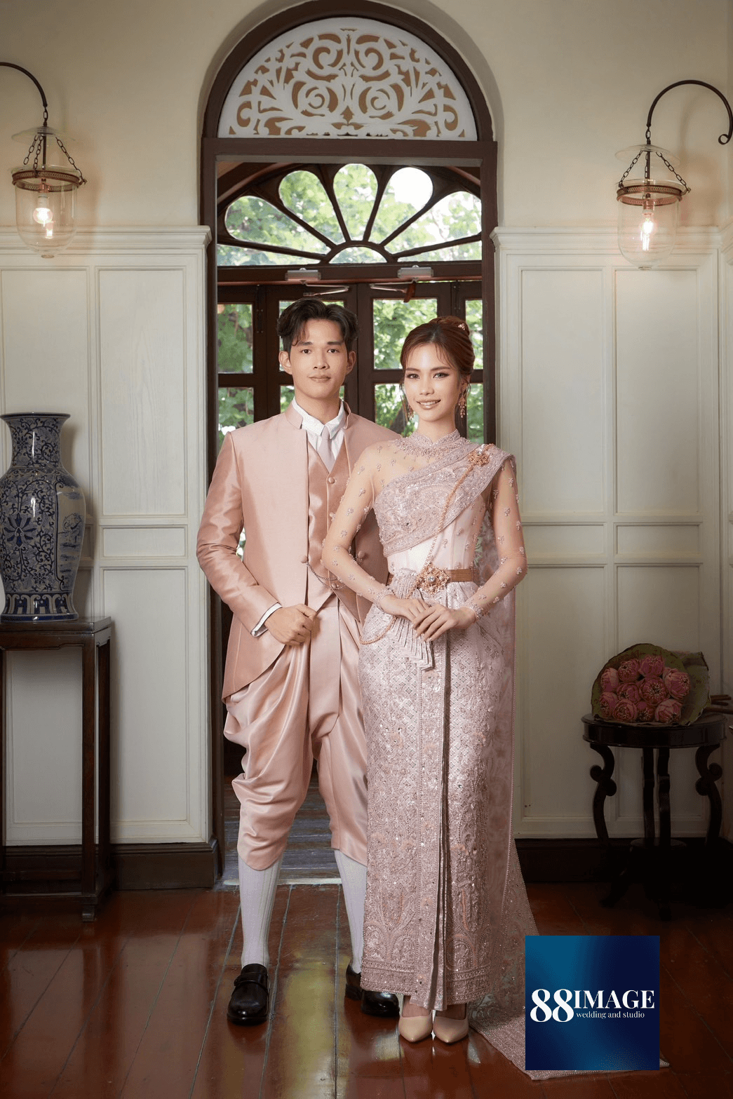 ชุดแต่งงานไทยประยุกต์ยอดนิยมปี 2026 | 88 Image Studio