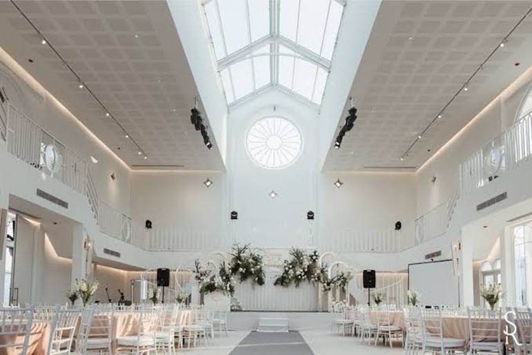 สถานที่จัดงานสไตล์มินิมอล