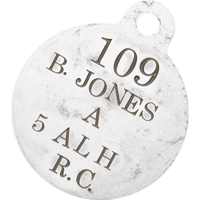 Anzac Collection Great War Bears Tag