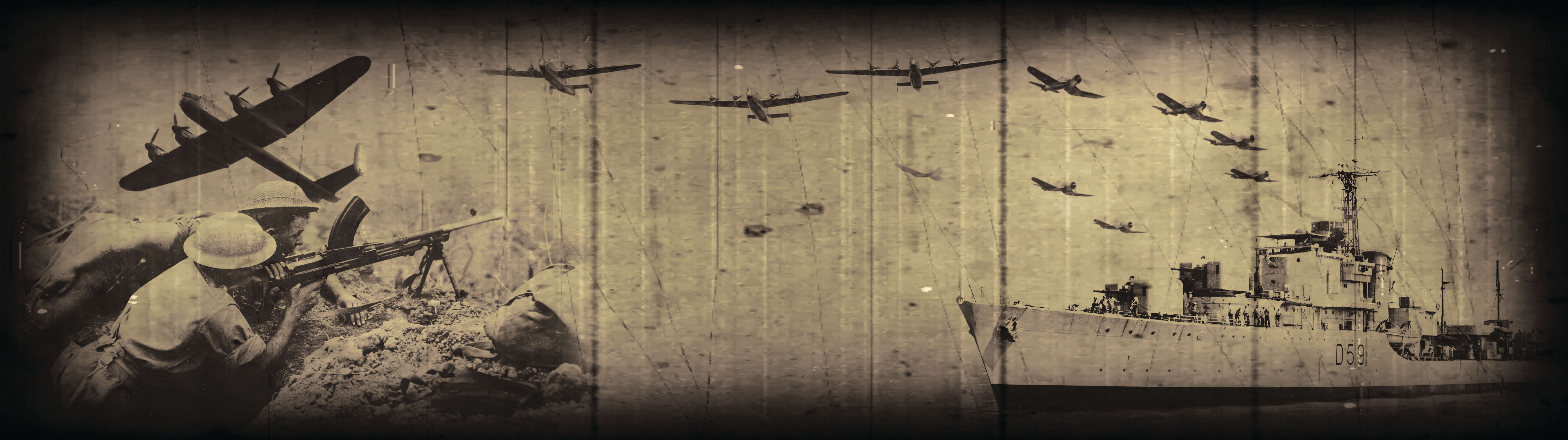 WWII Bar Runner BG 1