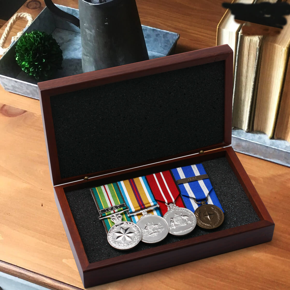 Helping veterans keep stunning original medals safe.