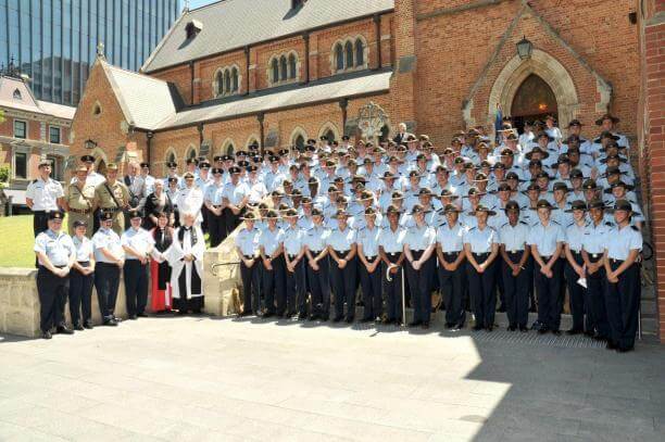 AIR FORCE CADETS BEGIN 75TH ANNIVERSARY CELEBRATIONS