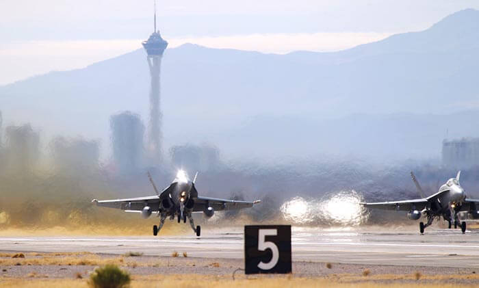 14 Aircraft & 410 Personnel on Exercise Red Flag