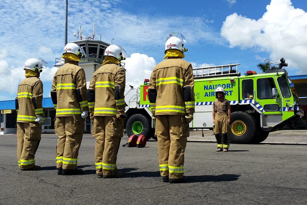 DIGGERS READY FIJIAN FIRIES FOR NEXT STORM