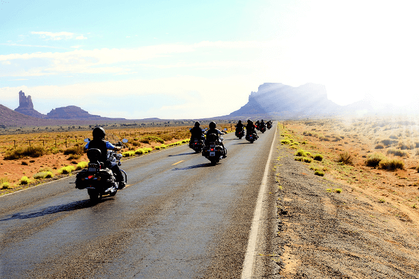 Coppers on Choppers Hit Route 66