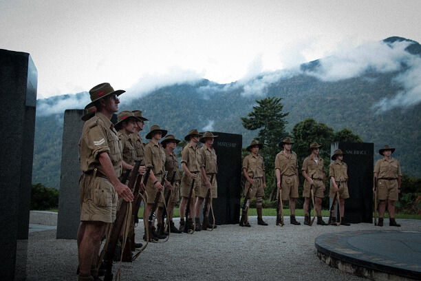 Student tastes Kokoda