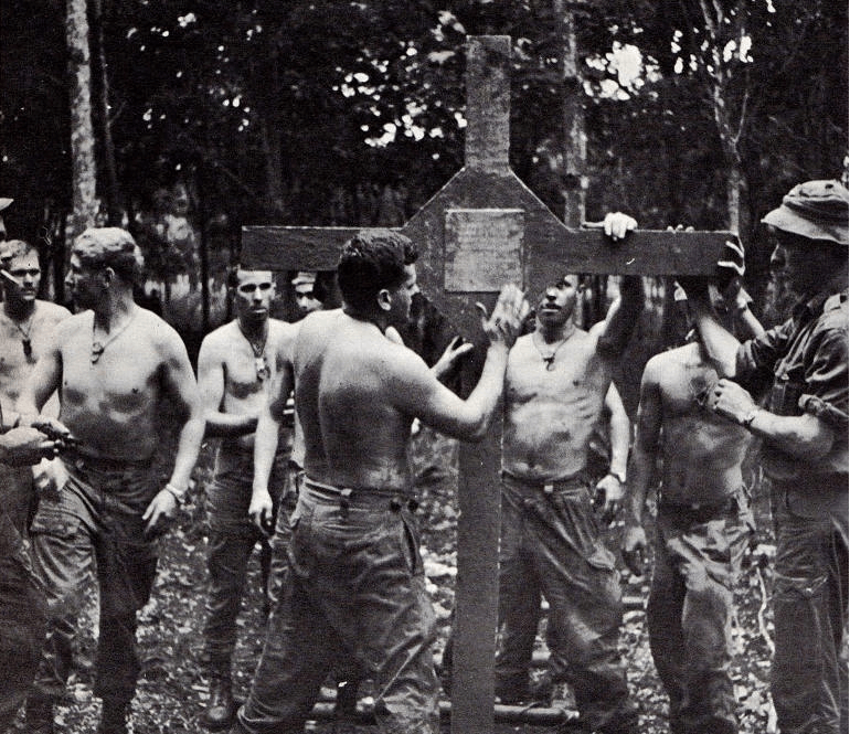 Long Tan Cross takes pride of place on Vietnam Veterans Day