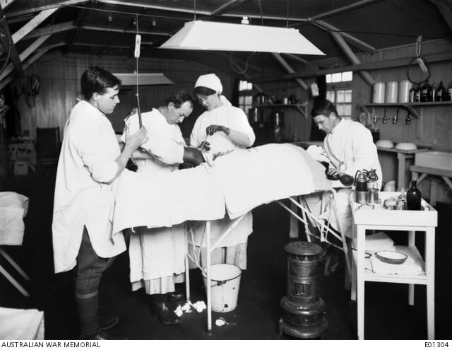 1st Casualty Clearing Station at Gallipoli