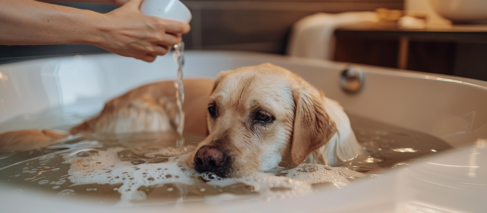 dog bath