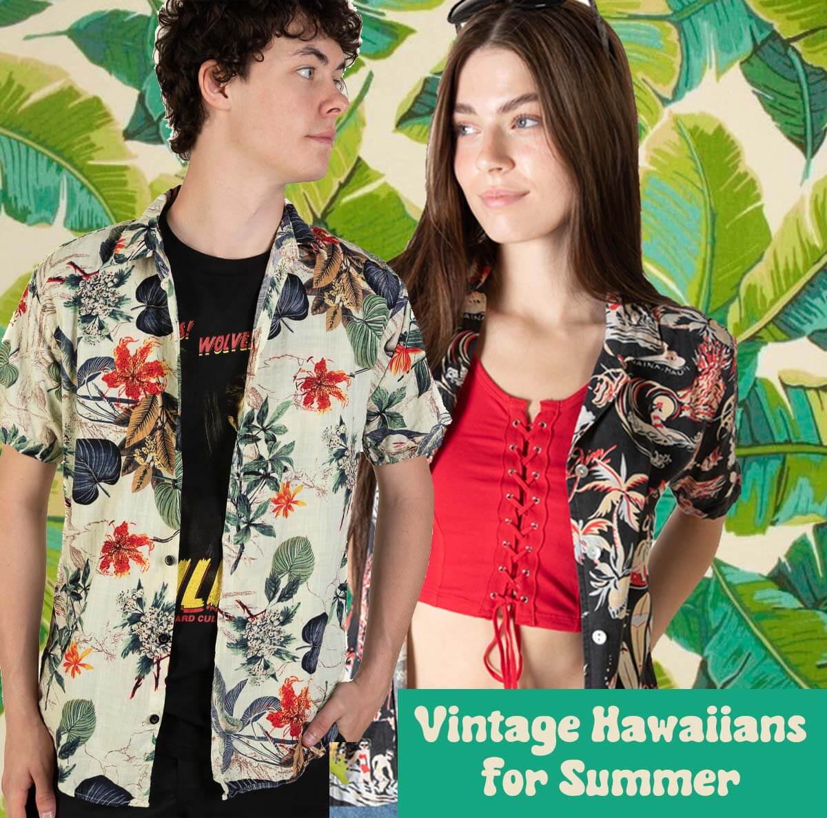 Escape to the tropics with Hawaiian Shirts