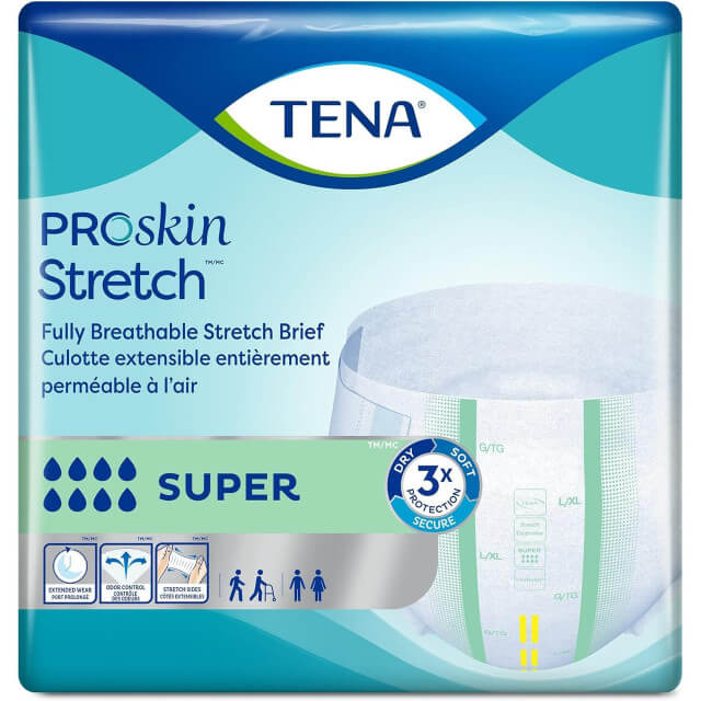 TENA Stretch Super Briefs