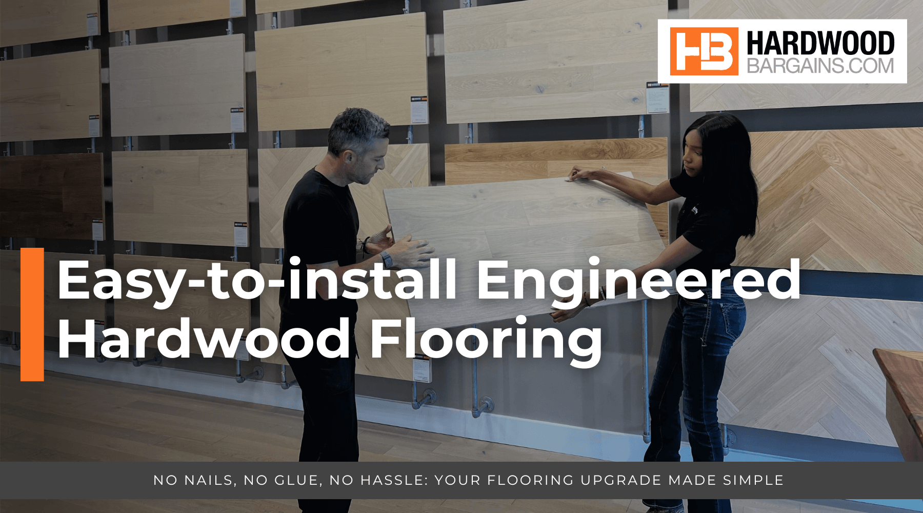 Easy-to-install Engineered Hardwood Flooring