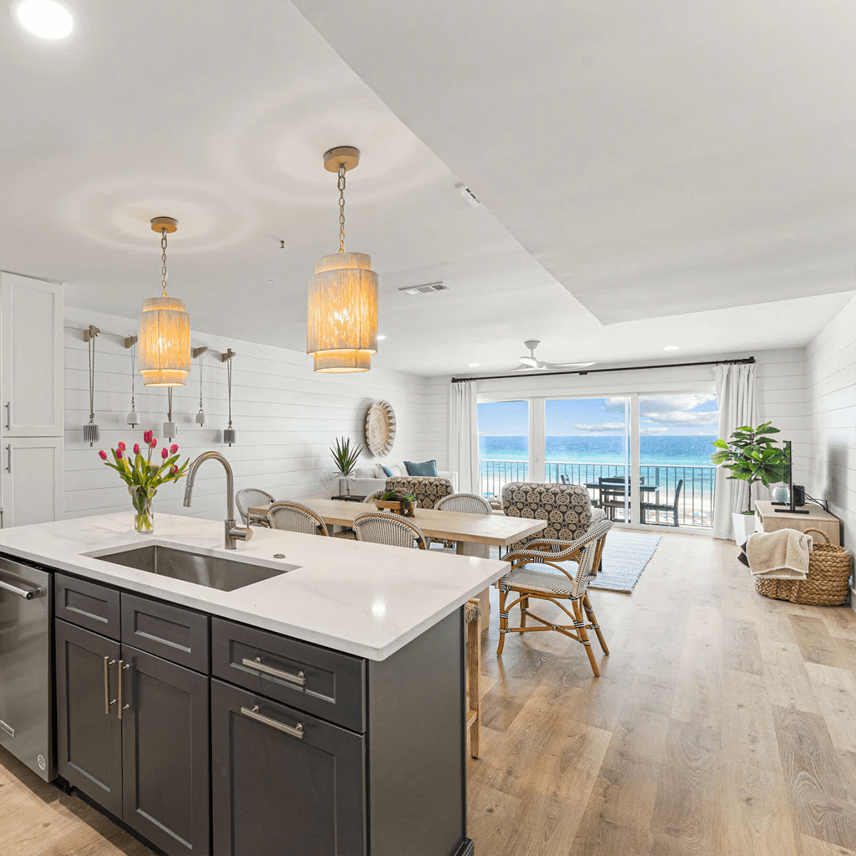 Rigid-Core Vinyl Over Traditional Hardwood Floors.