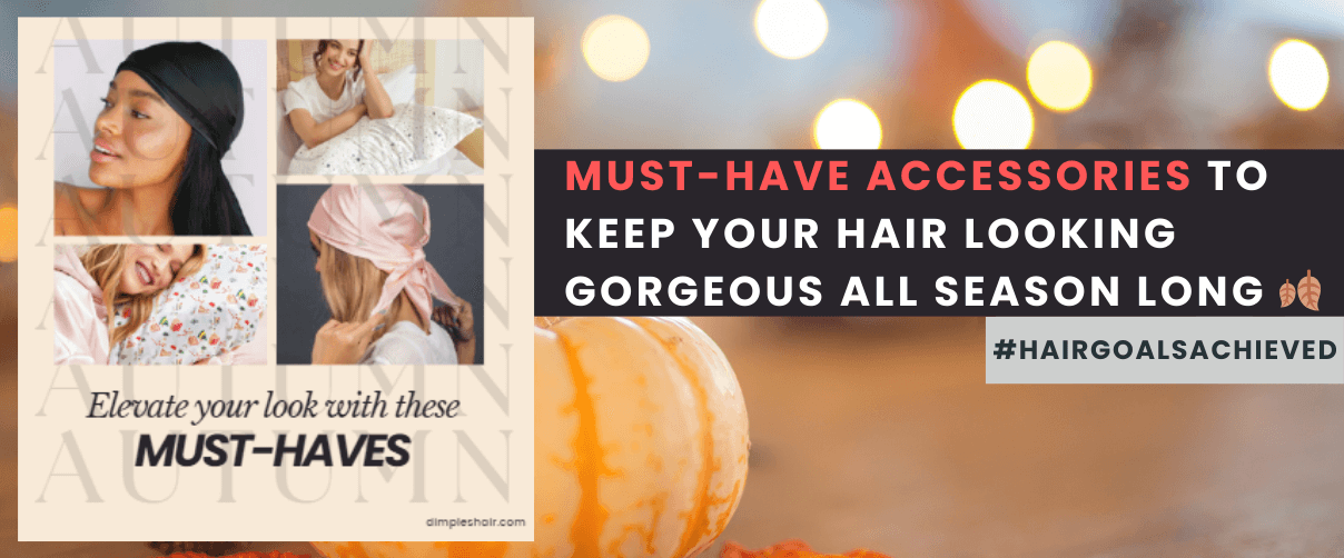 A collection of stylish fall hair accessories designed to enhance your look and keep your hair beautiful throughout the season.