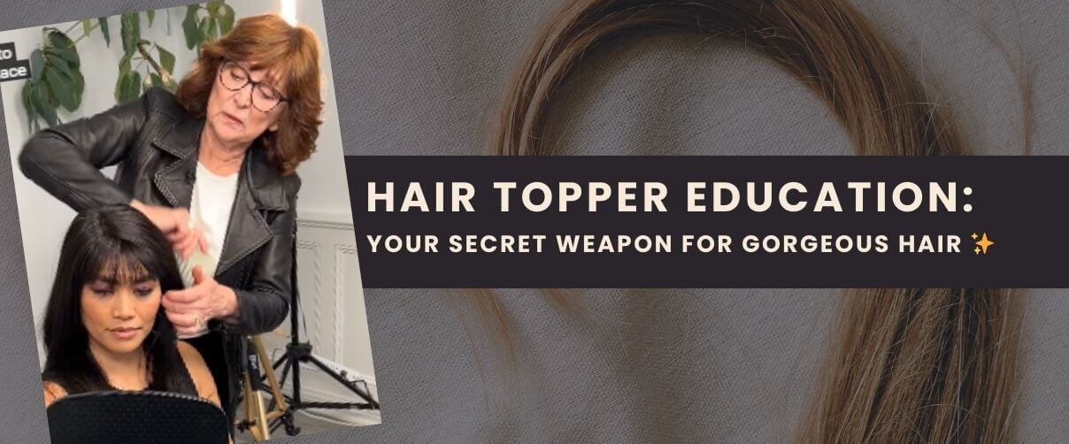 Hair Topper 101. Your Guide to Hair Toppers.