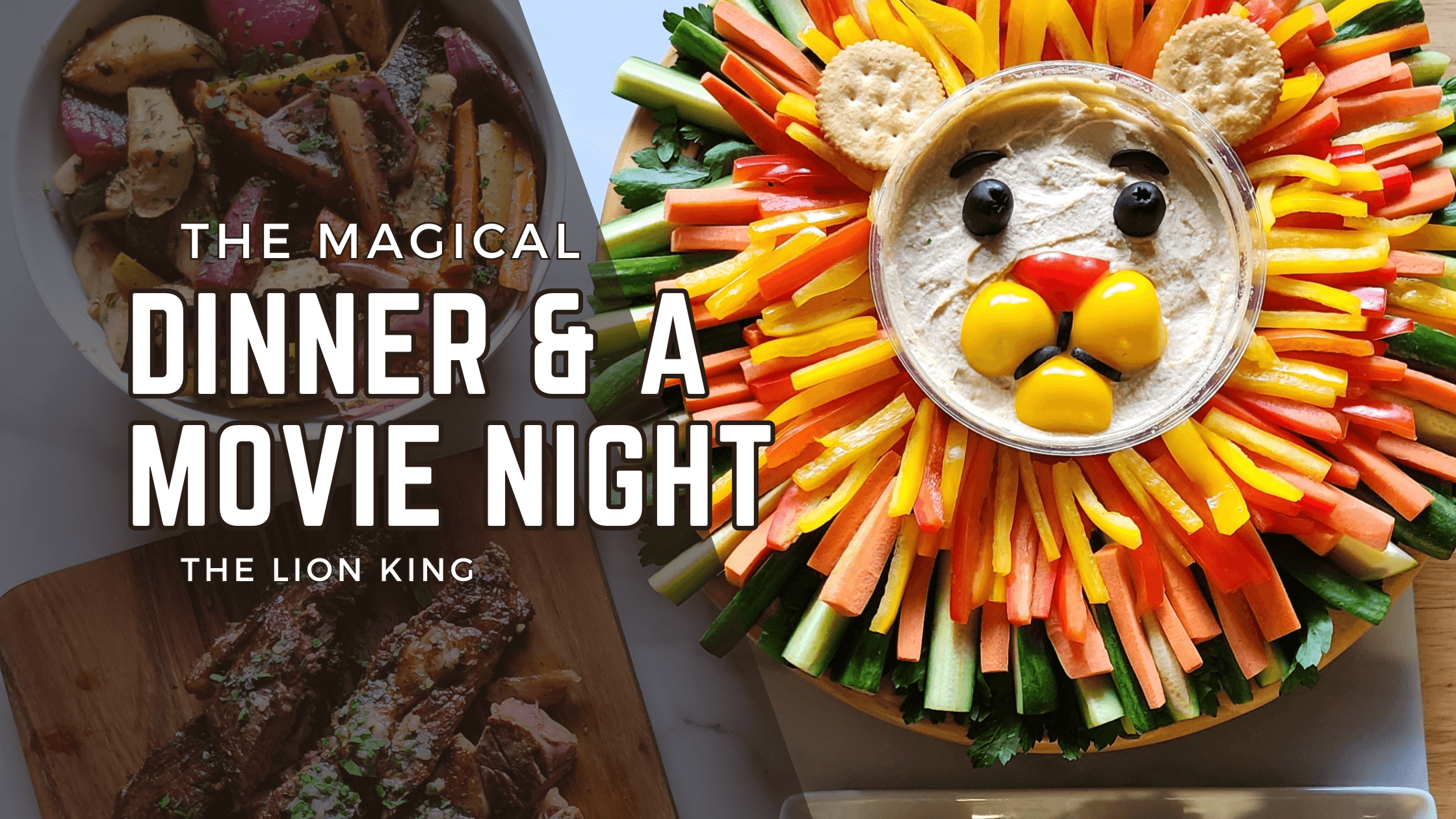 The magic of The Lion King Dinner and a Movie Night - a Fine Dining Experience at Home