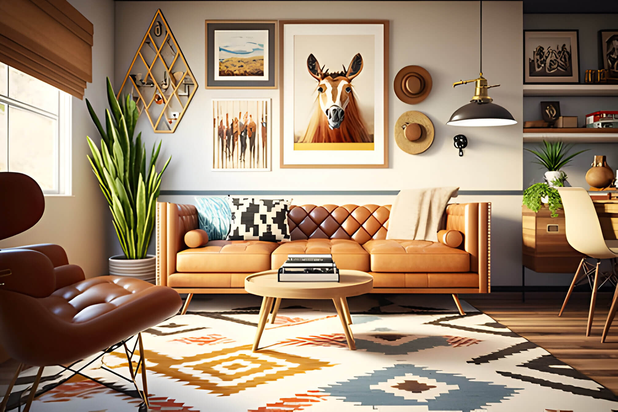 a stylish interior design