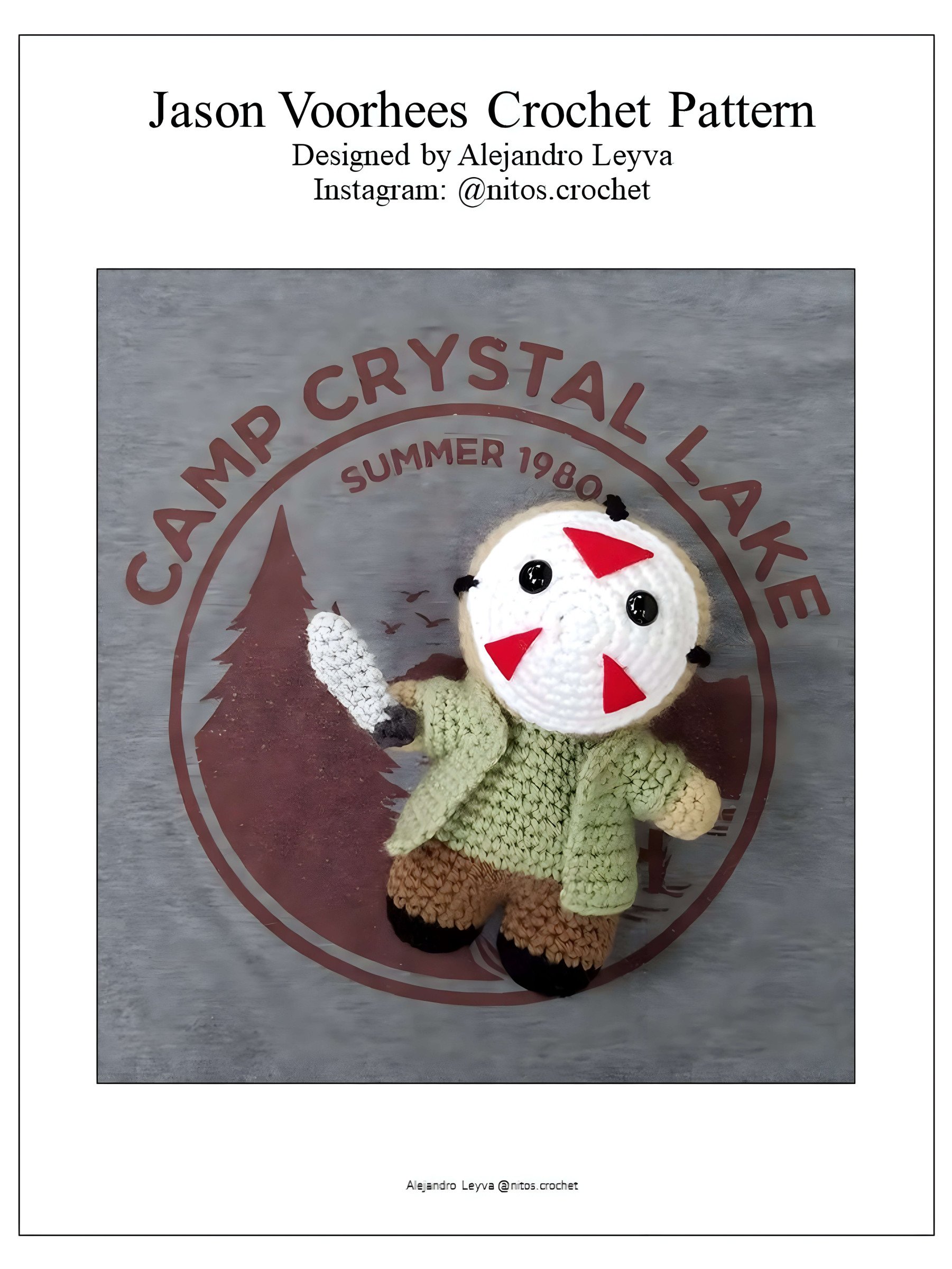 Horror Inspired Jason Crochet