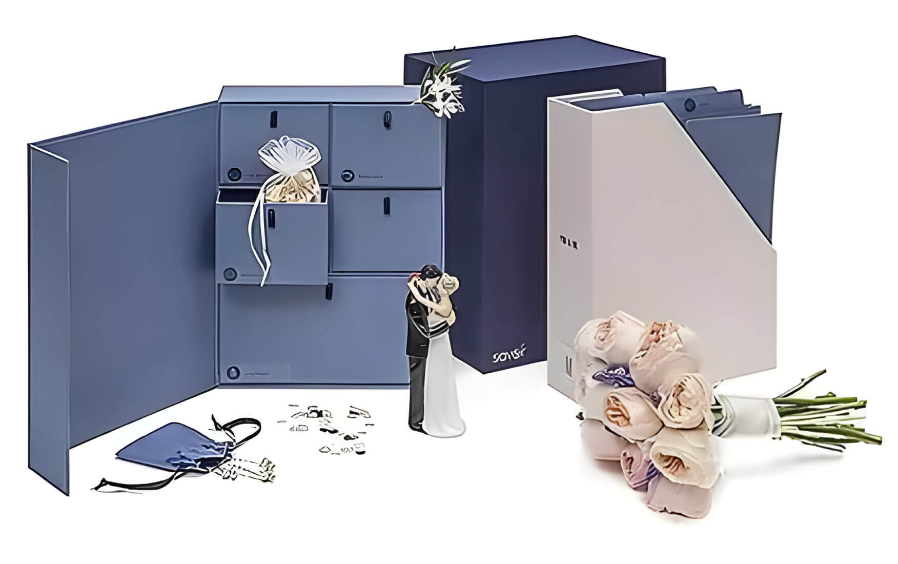a wedding keepsake library