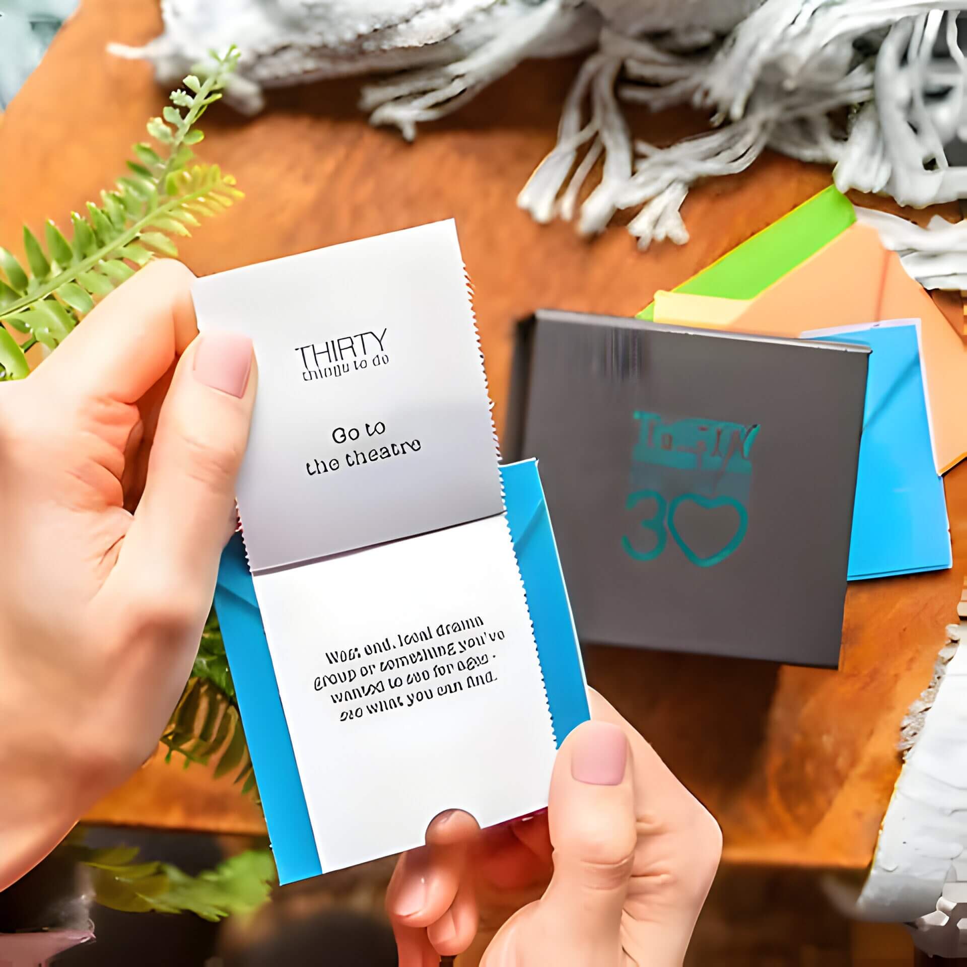 a pack of 30 things to do at 30 cards