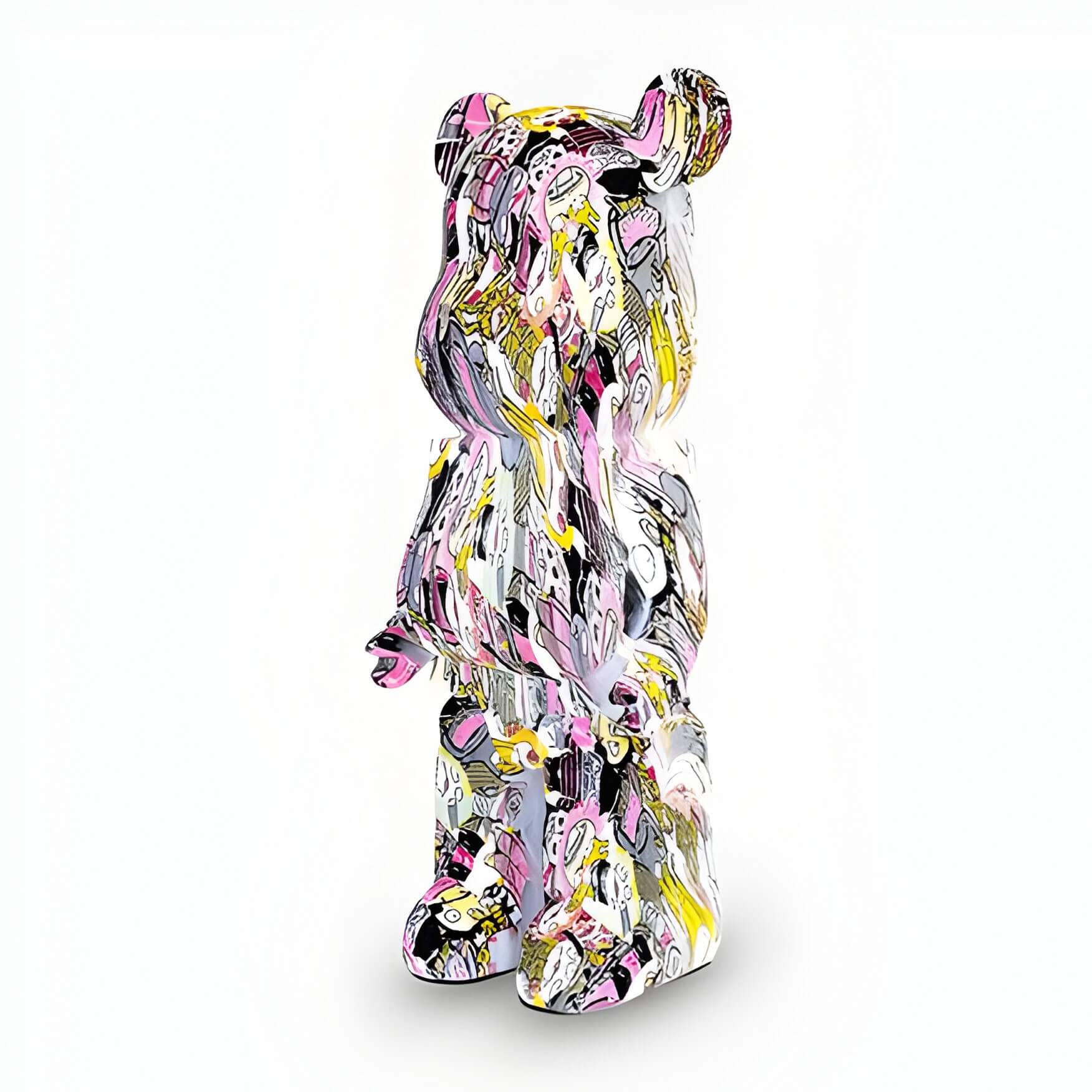 A multicoloured Giant Bear Sculpture