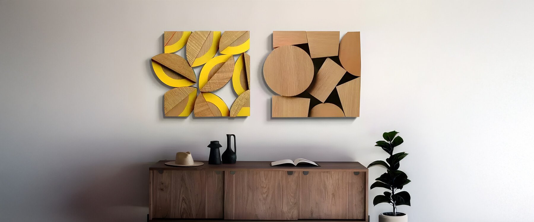 Brighten Up Any Room: Colourful Wood Art That Wows