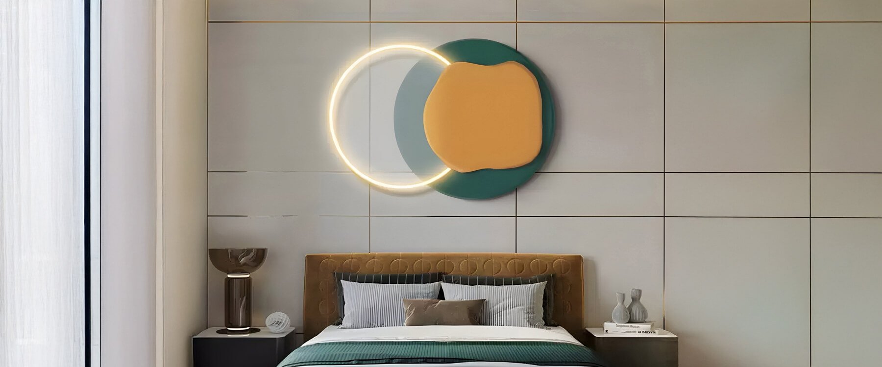 Beyond the Frame: Sculptural Bedroom Art That Redefines Decor