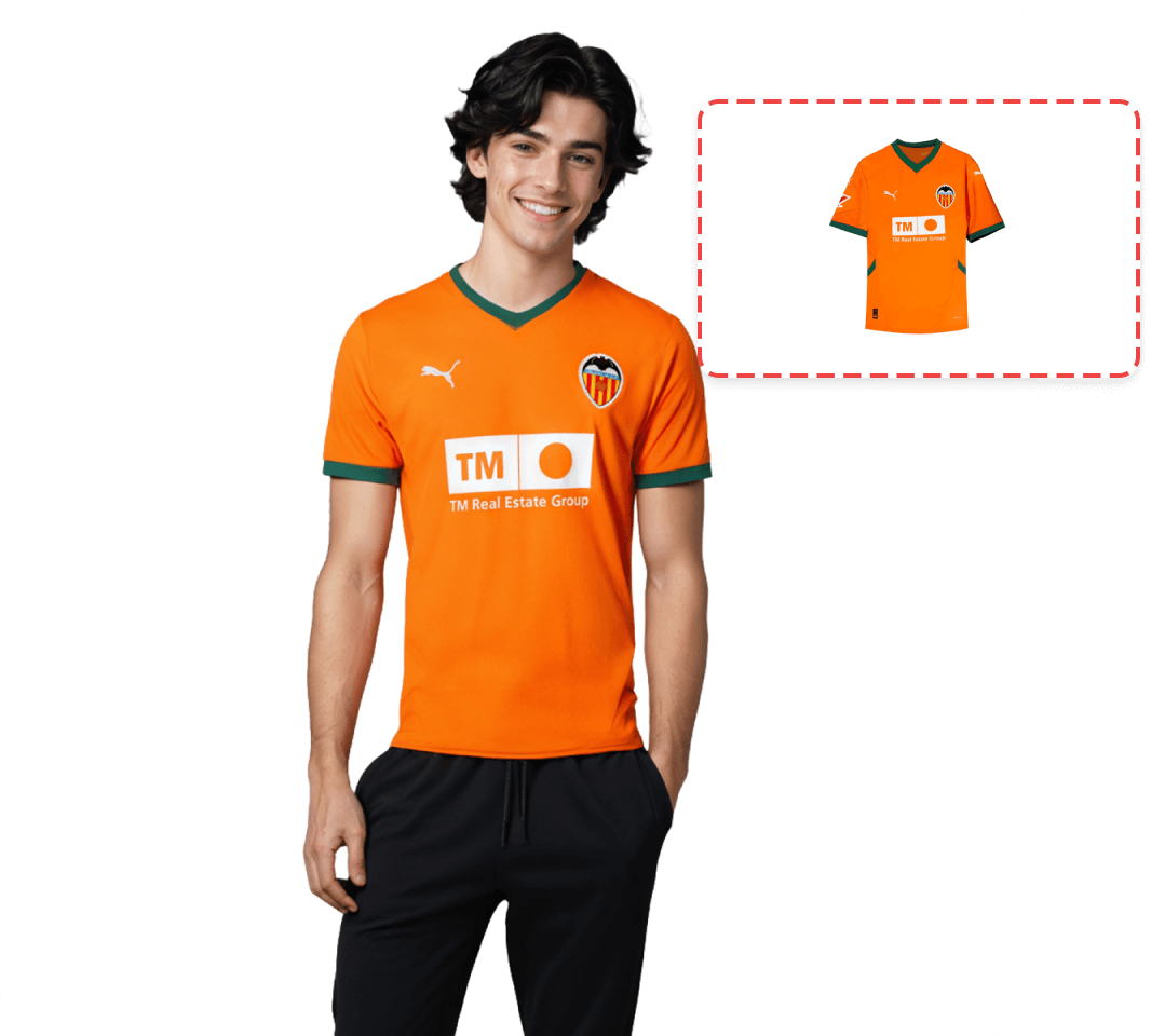 ai for fashion, Football Emotion t-shirt