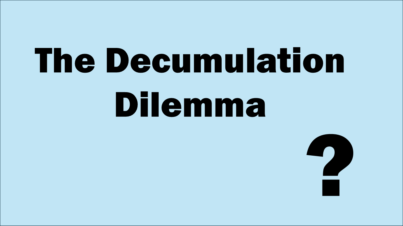 The Decumulation Dilemma